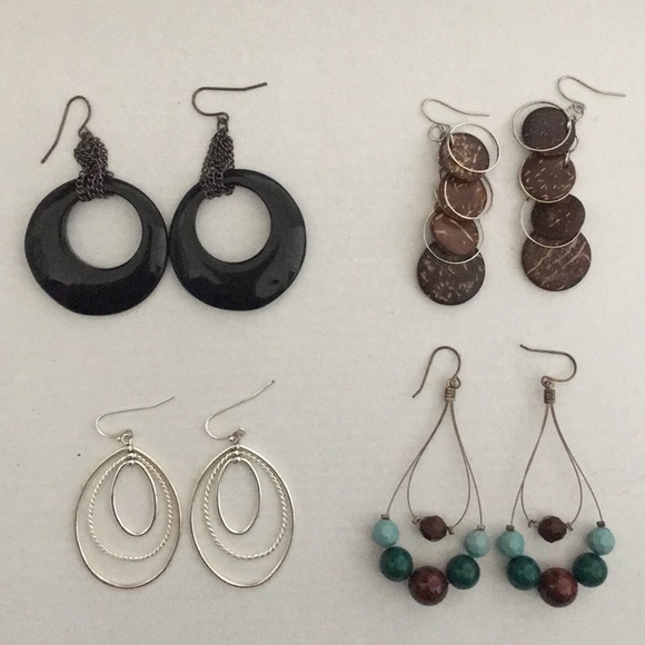Express Jewelry - 4 pairs of Express earrings